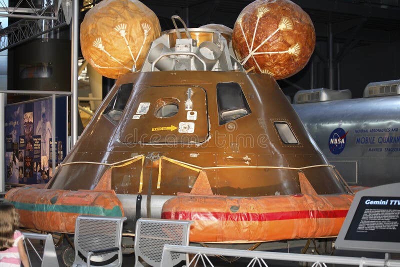 Módulo de Apollo 11 Comand imagem de stock Módulo de Apollo 11 Comand imagem de stock