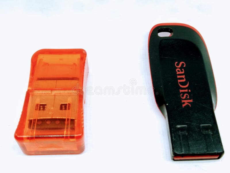 Möglichstes pardesh/Indien- USB-Stick, ein Bild von scandisk im noida am 24. Juni 2019 stockfoto