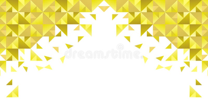 Mönster en geometrisk form grön triangelbakgrund för olivträd med isolerad vit yta för text stock illustrationer