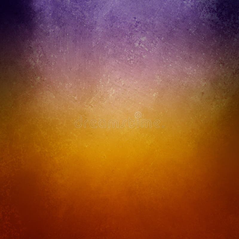 Mörka lilor och guld- orange bakgrund med tappningtextur, den härliga eleganta och härliga bakgrunden vektor illustrationer Mörka lilor och guld- orange bakgrund med tappningtextur, den härliga eleganta och härliga bakgrunden vektor illustrationer
