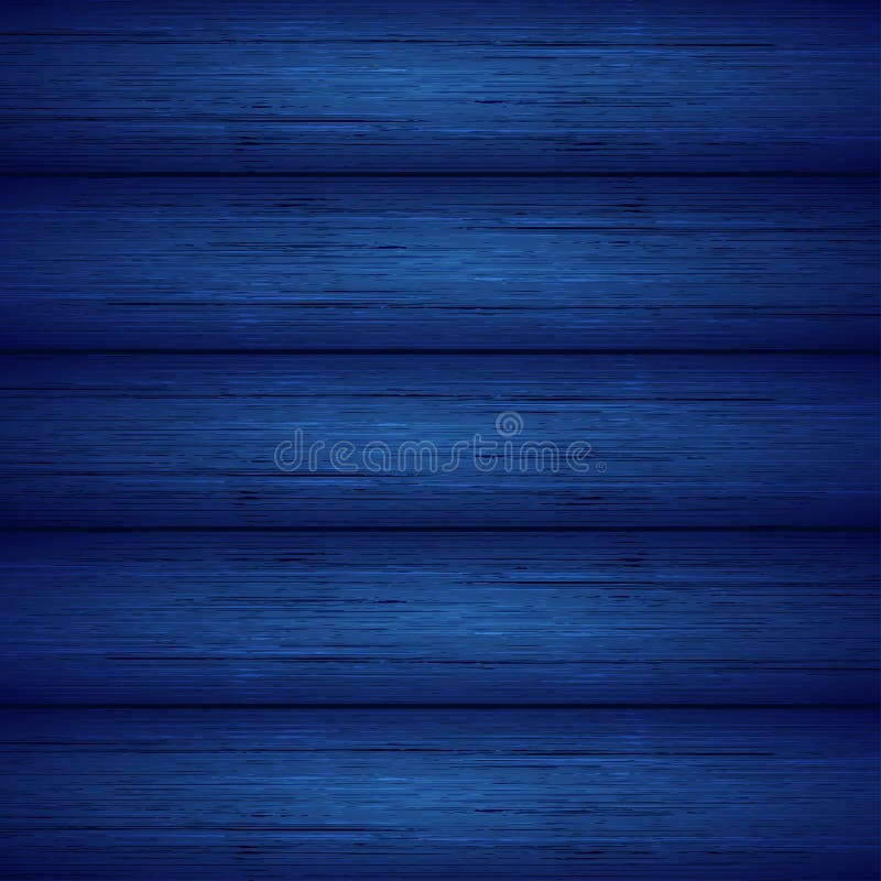 Mörker - blå träplankatextur