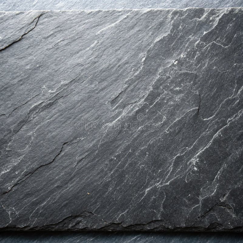 Mörkgrå Slate Stone Texture Background stock illustrationer