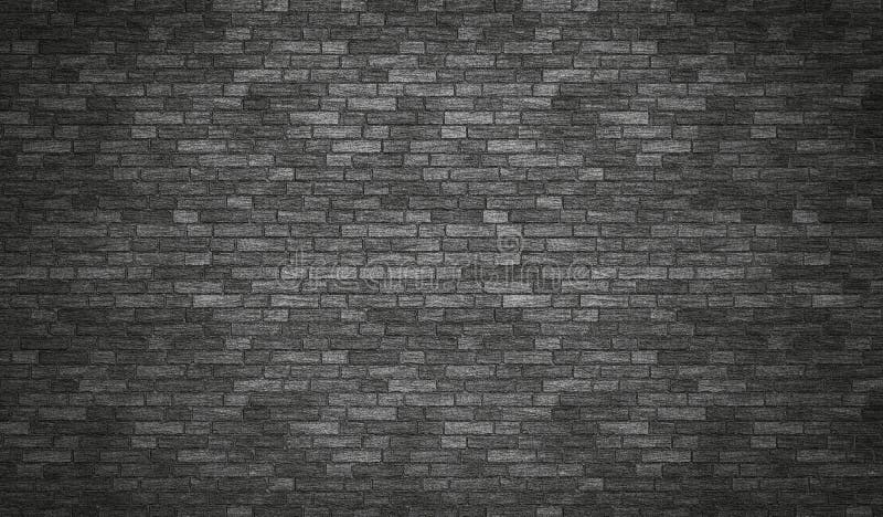 Mörkgrå tegelvägg som bildar en texturerad bakgrund stock illustrationer
