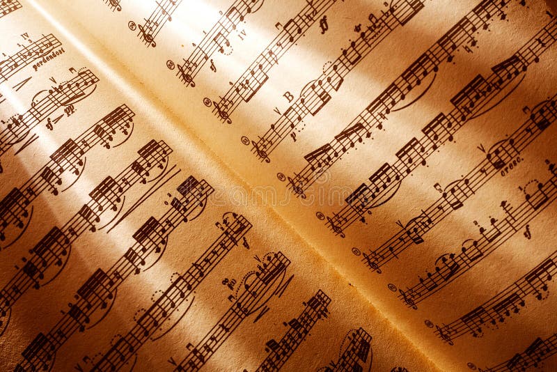 Música de hoja foto de archivo libre de regalías Música de hoja foto de archivo libre de regalías