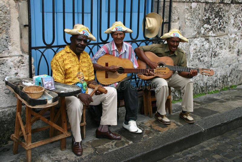 Cuban musicians in Trinidad, Cuba. Cuban musicians in Trinidad, Cuba