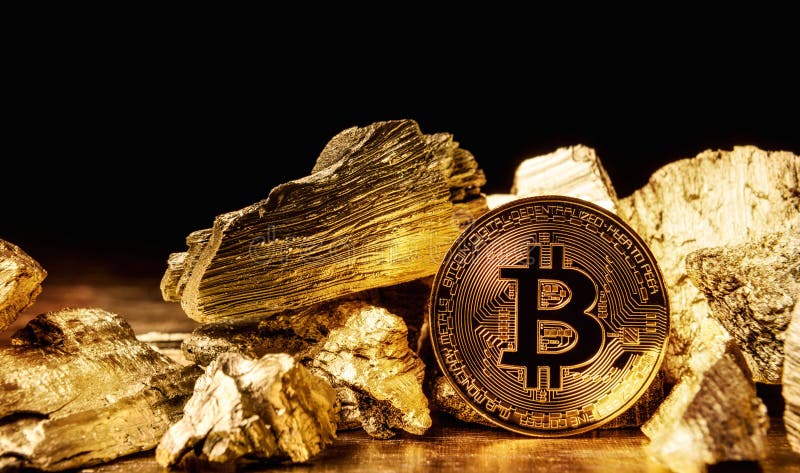 Bitcoin Goldmünze