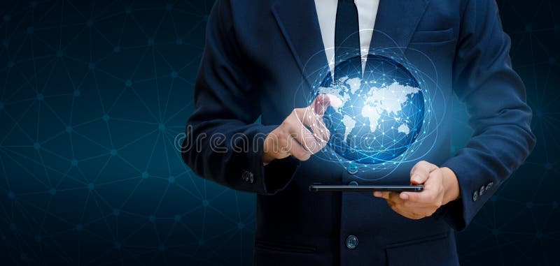 Mądrze telefony i kula ziemska związków Niecodziennie komunikacyjni światowi Internetowi ludzie biznesu naciskają telefon komunik zdjęcia royalty free Mądrze telefony i kula ziemska związków Niecodziennie komunikacyjni światowi Internetowi ludzie biznesu naciskają telefon komunik zdjęcia royalty free