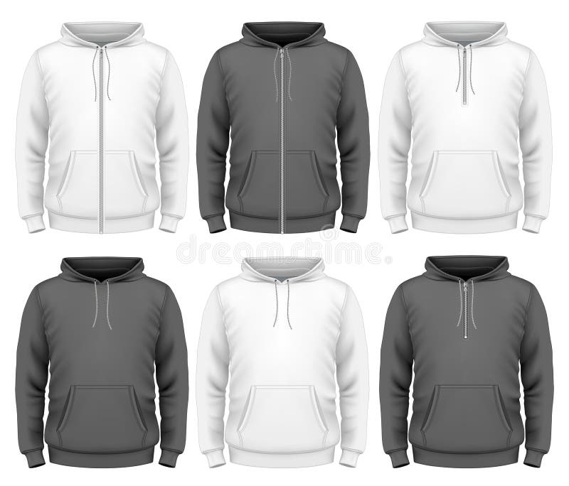 Mężczyzna hoodie ilustracja wektor Mężczyzna hoodie ilustracja wektor