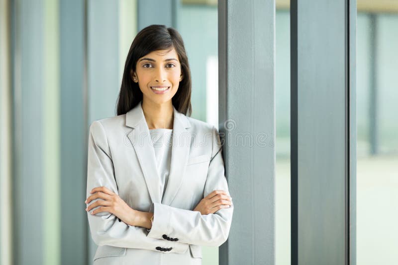 Młody indyjski bizneswoman zdjęcia stock Młody indyjski bizneswoman zdjęcia stock