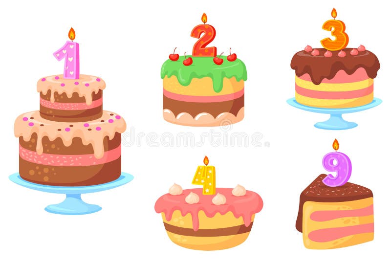 velas de aniversário com números seis e fogo. ícone colorido para  comemoração de aniversário ou festa. luz de velas de férias com cera e vela  de desenho animado engraçado para bolo. ilustração