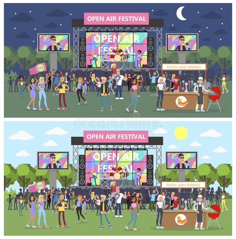 Na wolnym powietrzu festiwal ilustracji Na wolnym powietrzu festiwal ilustracji