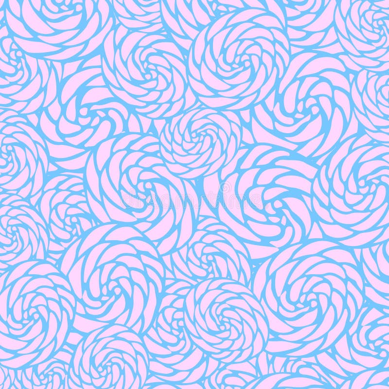 Naadloos bloemenhand getrokken patroon vector illustratie Naadloos bloemenhand getrokken patroon vector illustratie