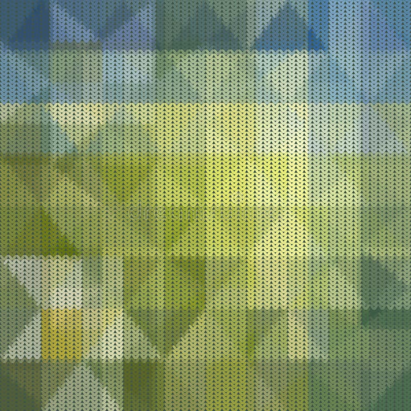 Naadloos gebreid abstract patroon stock illustratie Naadloos gebreid abstract patroon stock illustratie