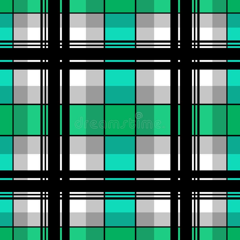 Naadloos geruit plaidpatroon royalty-vrije illustratie Naadloos geruit plaidpatroon royalty-vrije illustratie