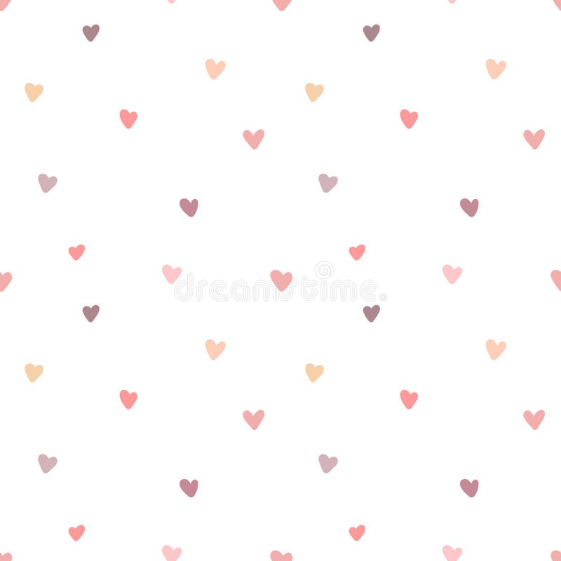 Naadloos patroon van hand-drawn harten bij een grote afstand Vectorbeeld voor de Dag van Valentine, minnaars, drukken, kleren, te stock illustratie Naadloos patroon van hand-drawn harten bij een grote afstand Vectorbeeld voor de Dag van Valentine, minnaars, drukken, kleren, te stock illustratie