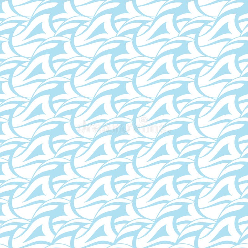 Naadloze abstracte blauwe golftextuur (Vector stock illustratie Naadloze abstracte blauwe golftextuur (Vector stock illustratie
