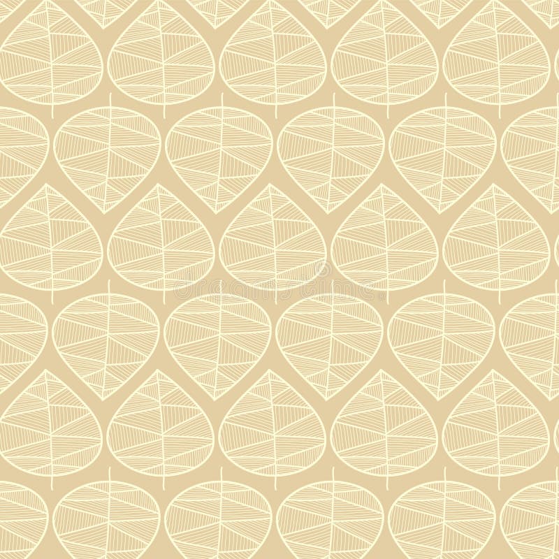 Naadloze bladeren subtiele vectorachtergrond stock illustratie Naadloze bladeren subtiele vectorachtergrond stock illustratie