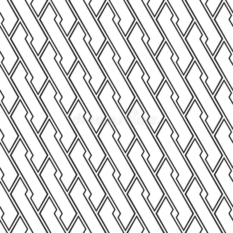 Naadloze lijnen, geometrisch patroon, verticale stroken, touwen, zwarte en witte vectorachtergrond royalty-vrije illustratie Naadloze lijnen, geometrisch patroon, verticale stroken, touwen, zwarte en witte vectorachtergrond royalty-vrije illustratie