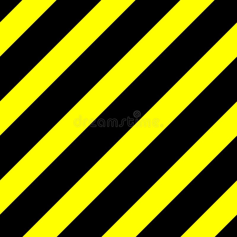 Naadloze vectorafbeeldingen van zwarte diagonale lijnen op een gele achtergrond Dit betekent gevaar of een gevaar royalty-vrije illustratie Naadloze vectorafbeeldingen van zwarte diagonale lijnen op een gele achtergrond Dit betekent gevaar of een gevaar royalty-vrije illustratie