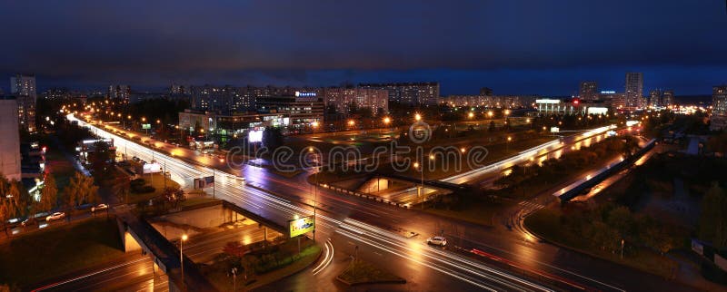 Naberezhnye chelny rusia 7 octombrie 2014 : vizualizare Cityscape pentru stock images