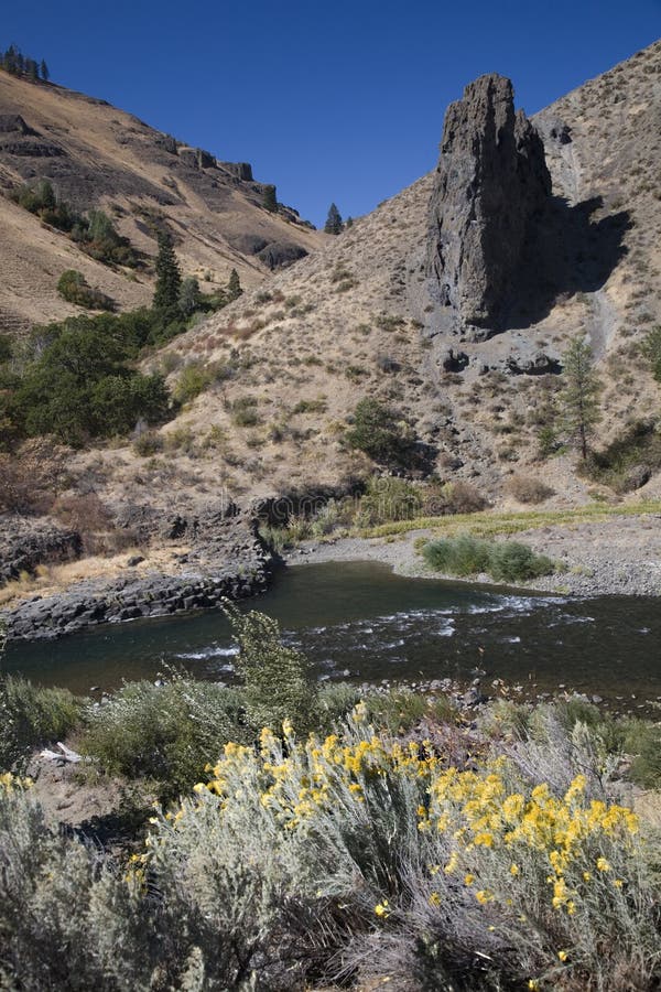 Naches River Cougar Canyon Yakima Washington Stock Photo Image of