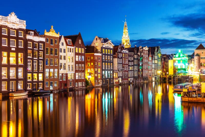 Nachtmening van Amsterdam, Nederland