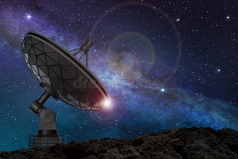Naczynie ilustracja odizolowywał wektorowego satelita biel ilustracji