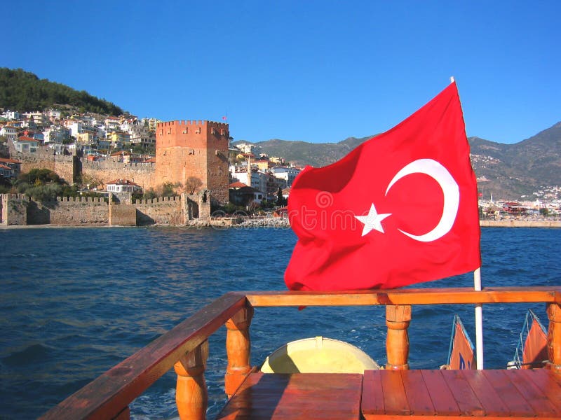 Nad turkish alanya flaga