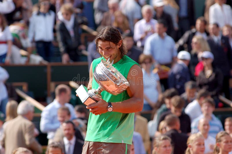 Nadal Rafael # 1 en el mundo (11) fotografía de archivo libre de regalías Nadal Rafael # 1 en el mundo (11) fotografía de archivo libre de regalías