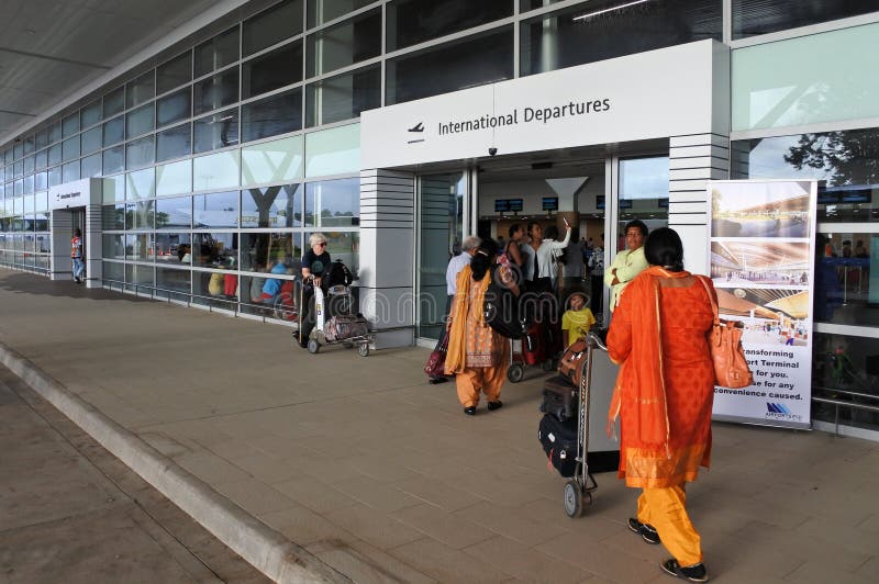 Nadi International Airport Fiji Editorial Stock Image - Image of