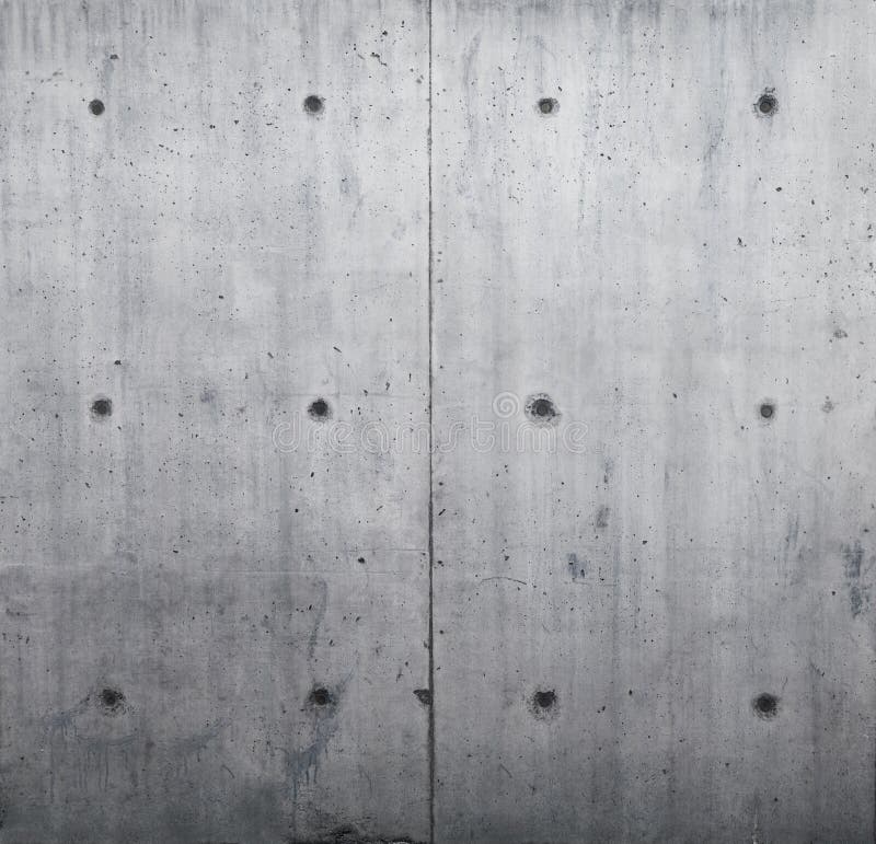 Naga betonowa ściana