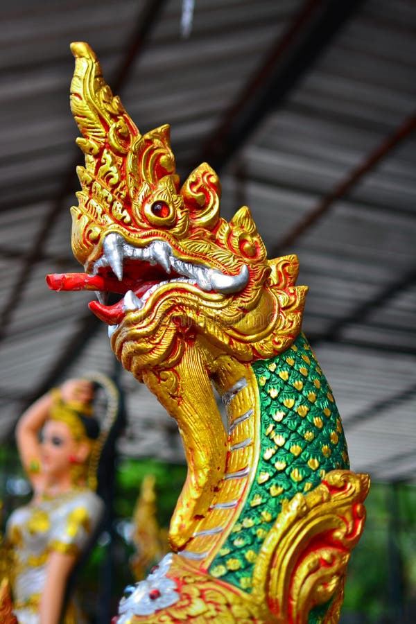 Thai Naga scales stock image. Image of mythology, scales 62050863