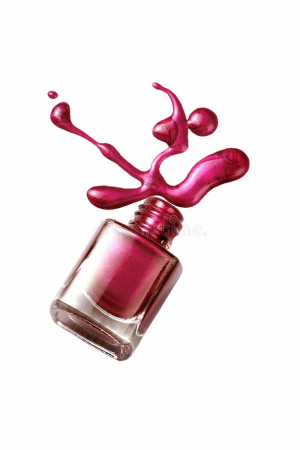 Nagellak royalty-vrije stock afbeelding Nagellak royalty-vrije stock afbeelding