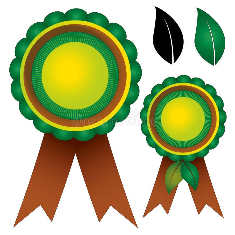 Nagród różyczek tasiemkowa natura royalty ilustracja Nagród różyczek tasiemkowa natura royalty ilustracja