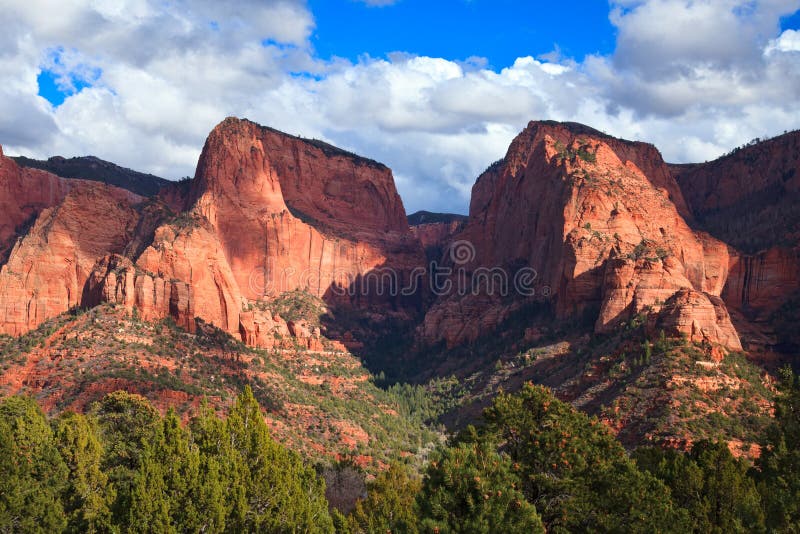 Nagunt Mesa and Timber Top Mountain