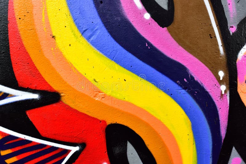 Nahaufnahme der Graffiti lizenzfreie stockfotografie Nahaufnahme der Graffiti lizenzfreie stockfotografie