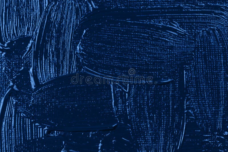 Nahaufnahme von ölgemalten Leinwänden - Textur und Pinselstriche gut sichtbar Klassisch blaue Farbe des Jahres 2020 stockbild Nahaufnahme von ölgemalten Leinwänden - Textur und Pinselstriche gut sichtbar Klassisch blaue Farbe des Jahres 2020 stockbild