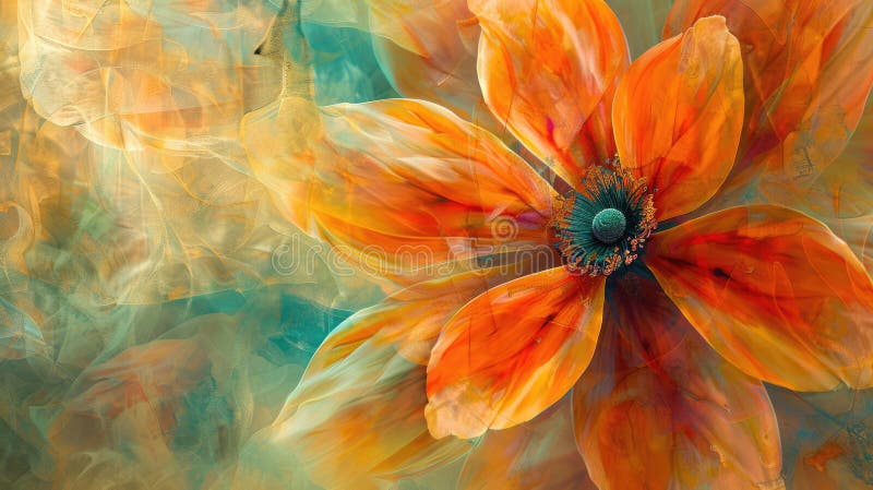 Nahe einer rosa Blume mit wirbelnden Rauch eine schöne Kunst im Himmel aig50 lizenzfreies stockbild