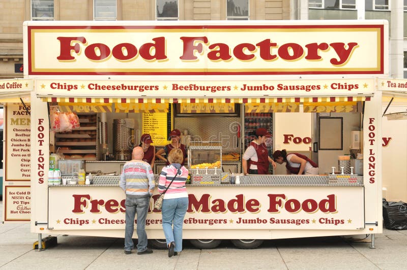 Food Factory stand at the Armed Forces Day in Nottingham, England (25th May 2011). Food Factory stand at the Armed Forces Day in Nottingham, England (25th May 2011)