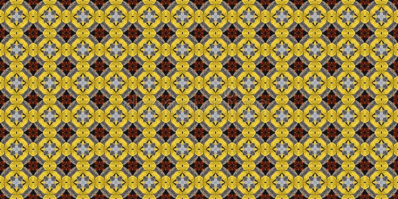 Nahtlose, abstrakte Struktur aus Kaleidoskop vektor abbildung