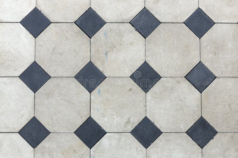 Floor Tile in black and gray background. Floor Tile in black and gray background