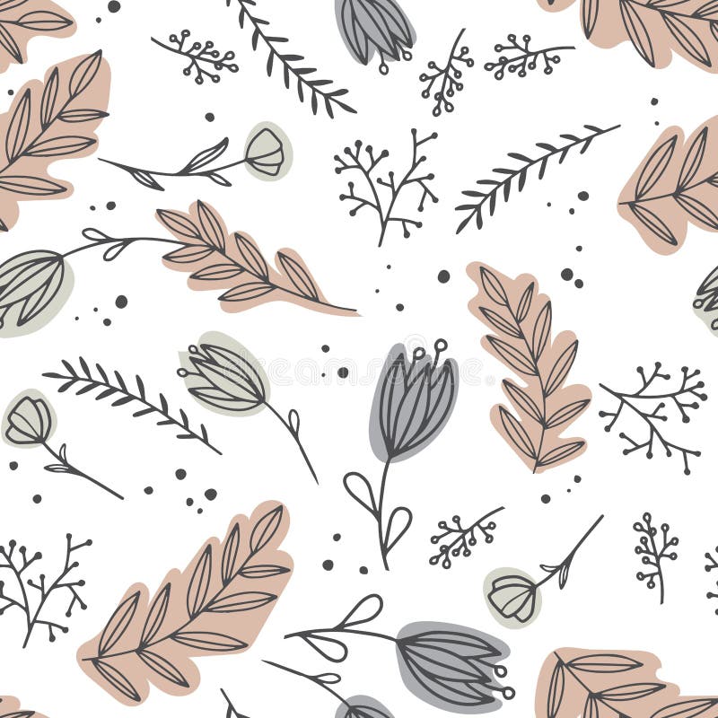 Nahtlose Blumenmuster Einfache Hintergrundbeleuchtung für Stoff, Umhüllung, Tapeten, Papier Babyausgabe vektor abbildung Nahtlose Blumenmuster Einfache Hintergrundbeleuchtung für Stoff, Umhüllung, Tapeten, Papier Babyausgabe vektor abbildung