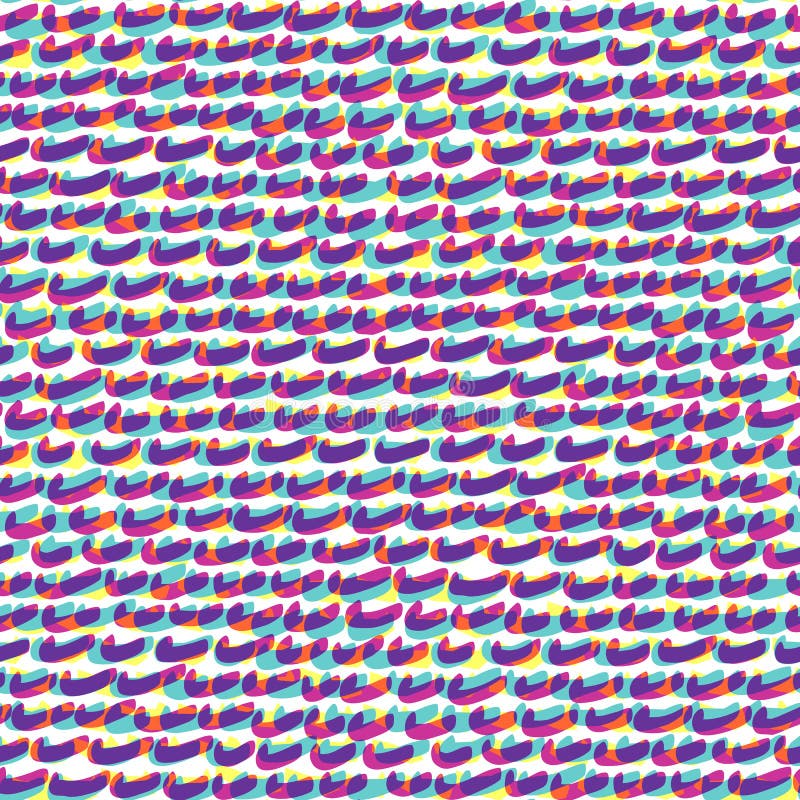 Nahtlose Hand gezeichnetes geometrisches Musterdesign Modernes künstlerisches vektor abbildung Nahtlose Hand gezeichnetes geometrisches Musterdesign Modernes künstlerisches vektor abbildung