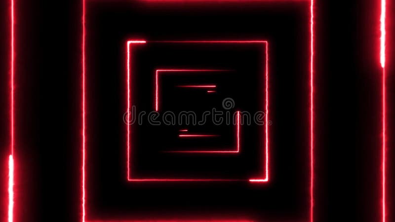 Nahtlose Schleife des abstrakten digitalen Hintergrundneonlabyrinths stock abbildung