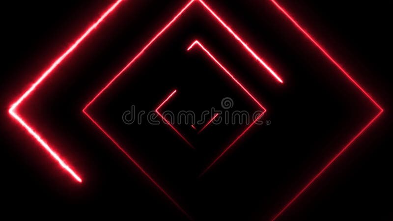 Nahtlose Schleife des abstrakten digitalen Hintergrundneonlabyrinths vektor abbildung