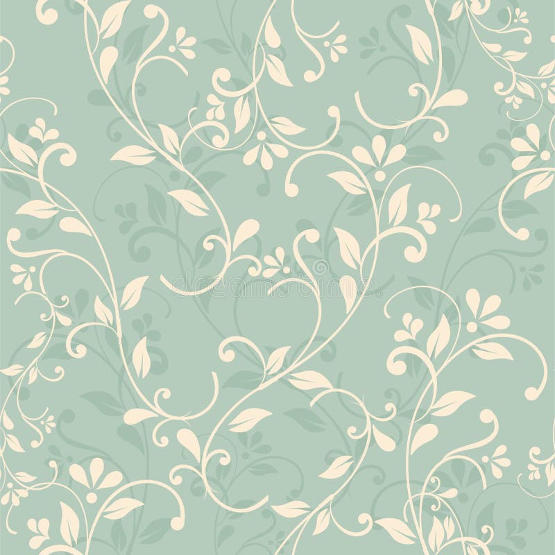 Nahtloses Blumenmuster stock abbildung