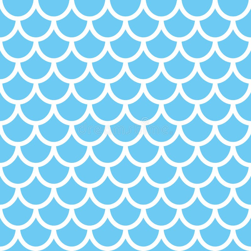 Nahtloses Muster der Meerjungfrau Fischschuppehintergrund Blaue Beschaffenheit für Ihr Design lizenzfreie abbildung Nahtloses Muster der Meerjungfrau Fischschuppehintergrund Blaue Beschaffenheit für Ihr Design lizenzfreie abbildung
