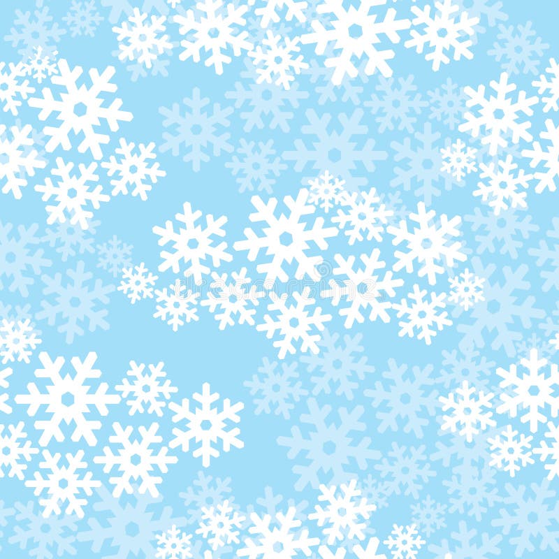 Snowflakes seamless background, snow seamless cloudy pattern. Snowflakes seamless background, snow seamless cloudy pattern