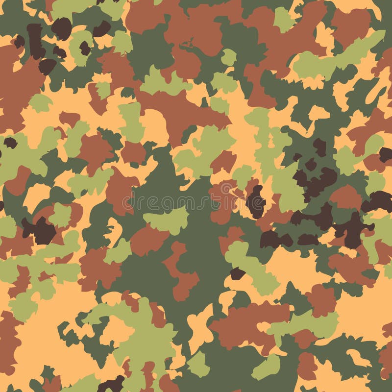 Camouflage seamless pattern. Woodland style vector illustration. Camouflage seamless pattern. Woodland style vector illustration.