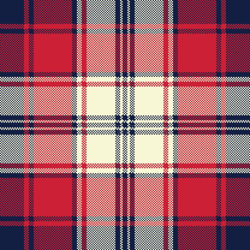 Fabric texture check plaid seamless pattern. Vector illustration. Fabric texture check plaid seamless pattern. Vector illustration.